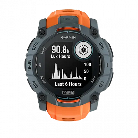 Garmin Instinct 3 – 50 mm, Solar Twilight with Solstice Band