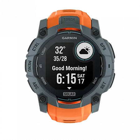 Garmin Instinct 3 – 50 mm, Solar Twilight with Solstice Band