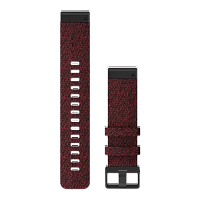 QuickFit 22 Watch Bands Heathered Red Nylon