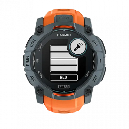 Garmin Instinct 3 – 50 mm, Solar Twilight with Solstice Band