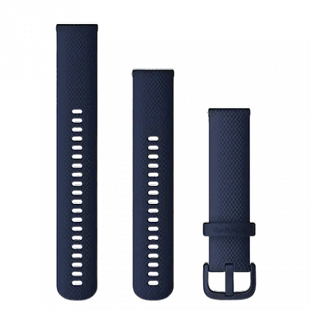 Quick Release Bands (20 mm) Navy, silicone