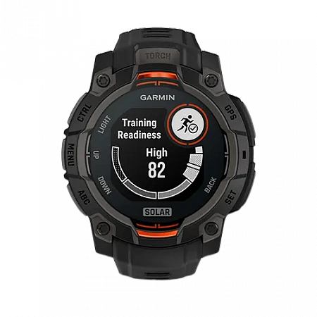 Garmin Instinct 3 – 45 mm, Solar Black with black band