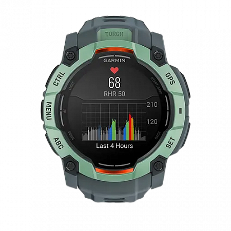 Garmin Instinct 3 – 50 mm, AMOLED Neotropic with Twilight Band