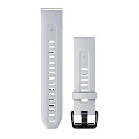 QuickFit 20 Watch Bands Whitestone silicone