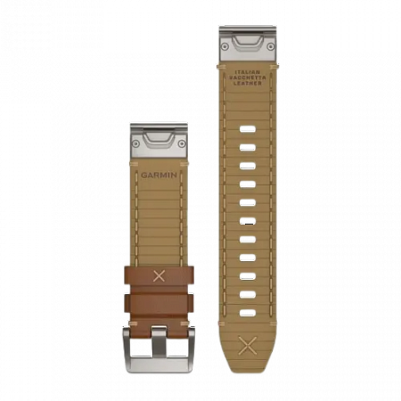 QuickFit 22 Watch Bands Italian vacchetta leather strap