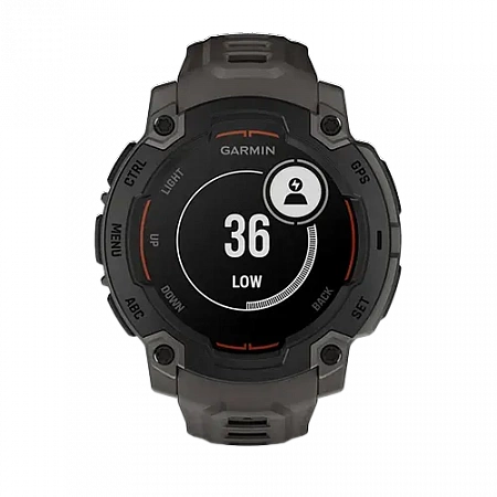 Garmin Instinct E- 45mm Black with Charcoal Band