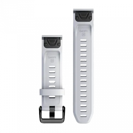QuickFit 20 Watch Bands Whitestone silicone