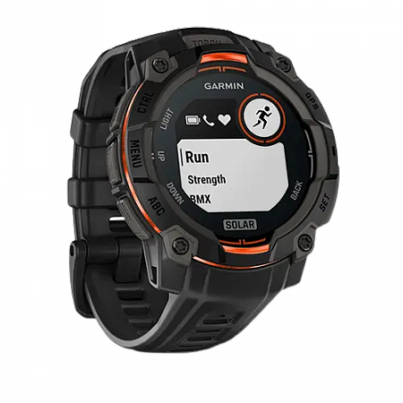 Garmin Instinct 3 – 45 mm, Solar Black with black band