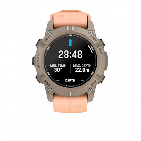 Garmin Descent G2 Paloma with Shell Pink Band