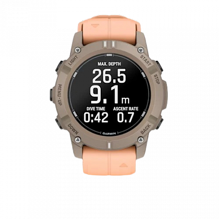 Garmin Descent G2 Paloma with Shell Pink Band