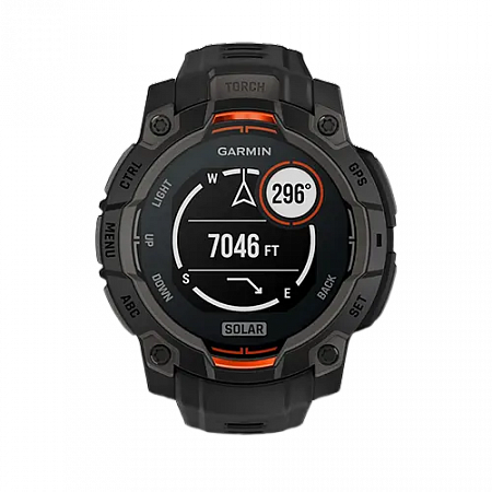 Garmin Instinct 3 – 45 mm, Solar Black with black band