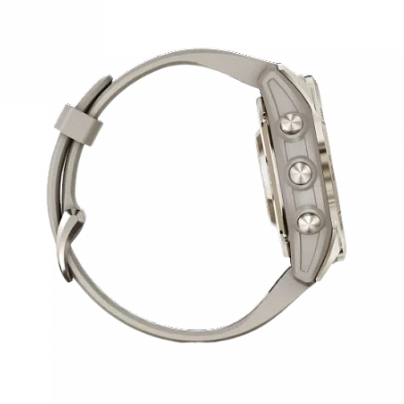 Garmin Epix Pro (Gen 2) Sapphire, Soft Gold with Light Sand Band 42mm