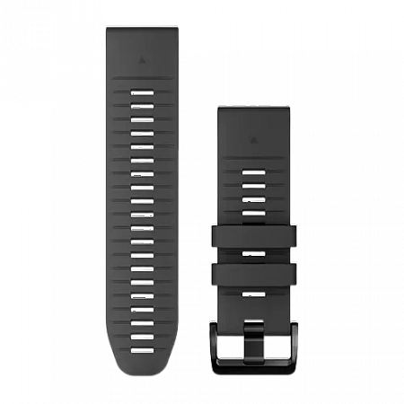 QuickFit 26 Watch Bands Graphite Silicone