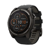 Garmin fēnix 8 – 51 mm, Solar, Sapphire, Carbon grey DLC titanium with Black