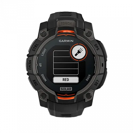Garmin Instinct 3 – 45 mm, Solar Black with black band