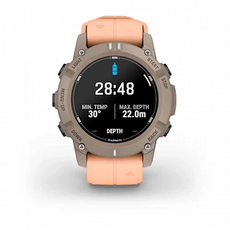Garmin Descent G2 Paloma with Shell Pink Band