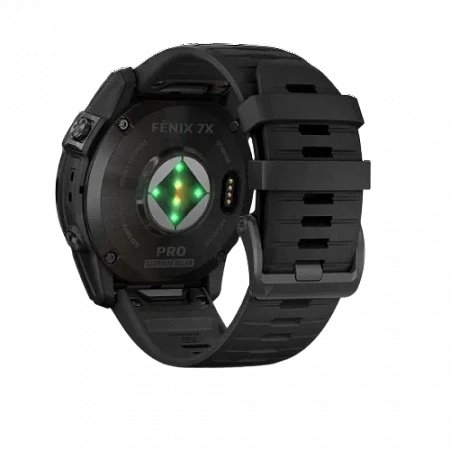 Garmin Fenix 7Х Pro– Sapphire Solar Edition Carbon Grey DLC Titanium with Black Band 51mm