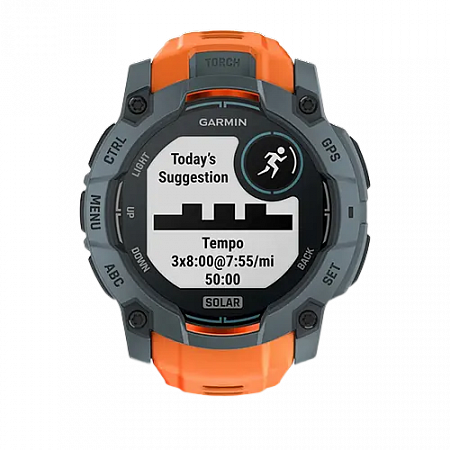 Garmin Instinct 3 – 50 mm, Solar Twilight with Solstice Band