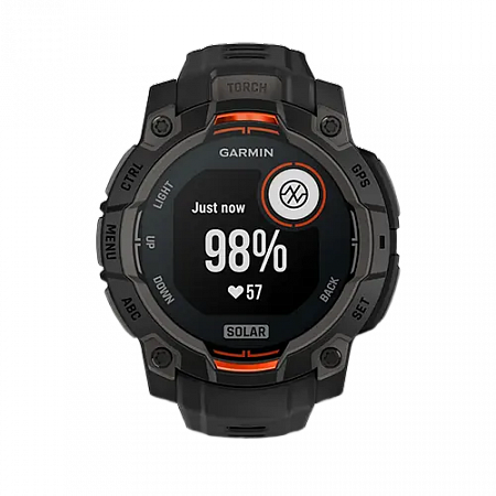 Garmin Instinct 3 – 45 mm, Solar Black with black band