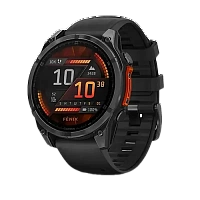 Garmin fēnix 8 – 51 mm, AMOLED, Slate grey with Black silicone band