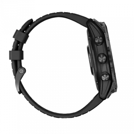 Garmin Fenix 7Х Pro– Sapphire Solar Edition Carbon Grey DLC Titanium with Black Band 51mm