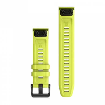 QuickFit 22 Watch Bands Amp yellow silicone