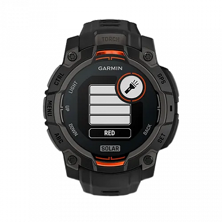 Garmin Instinct 3 – 45 mm, Solar Black with black band