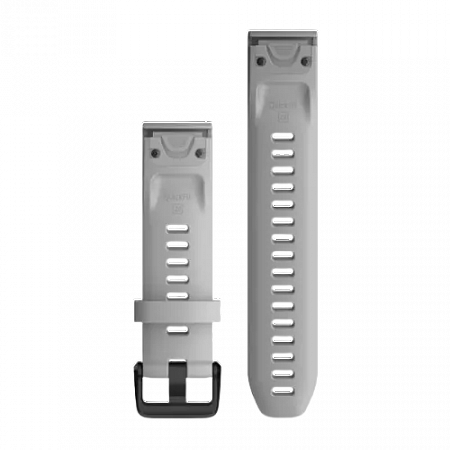 QuickFit 20 Watch Bands Powder Gray Silicone