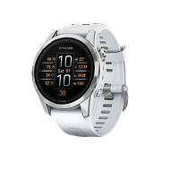 Garmin Epix™ Pro (Gen 2) – Standard Edition 42 mm Silver with Whitestone Band