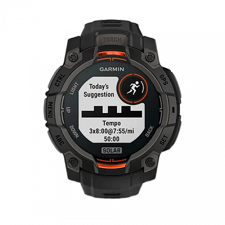 Garmin Instinct 3 – 45 mm, Solar Black with black band