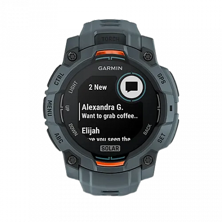 Garmin Instinct 3 – 45 mm, Solar Twilight with Twilight Band