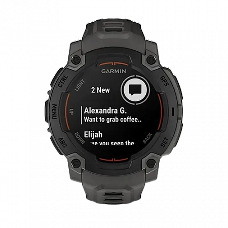 Garmin Instinct E- 45mm Black with Charcoal Band