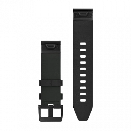 QuickFit 22 Watch Bands Black Leather