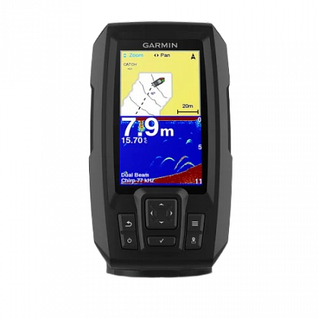 Garmin STRIKER Plus 4 With dual-beam transducer