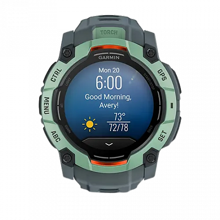 Garmin Instinct 3 – 50 mm, AMOLED Neotropic with Twilight Band