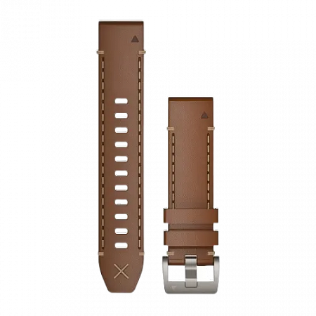 QuickFit 22 Watch Bands Italian vacchetta leather strap