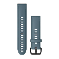 QuickFit 20 Watch Bands Lakeside Blue Silicone
