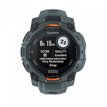 Garmin Instinct 3 – 45 mm, Solar Twilight with Twilight Band