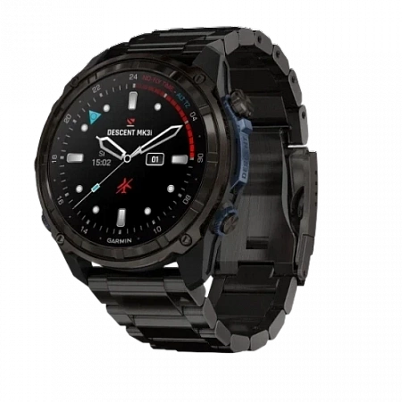 Garmin Descent Mk3i Carbon grey DLC titanium with DLC titanium band 51mm