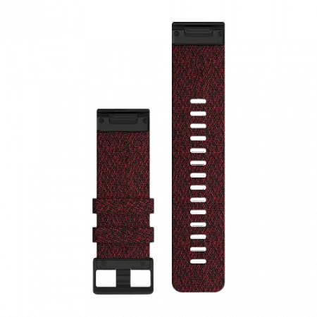 QuickFit 26 Watch Bands Heathered red nylon